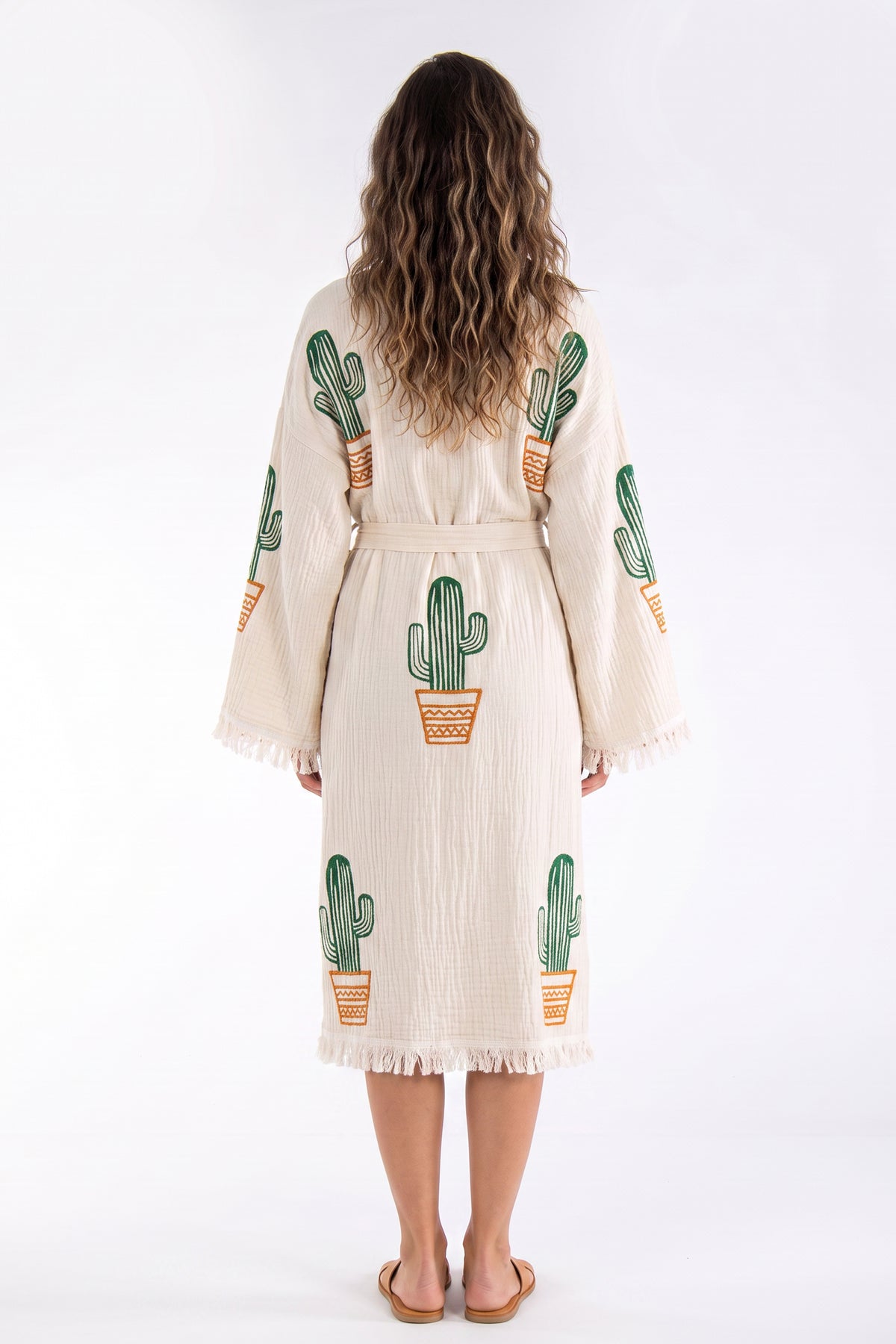 Cora Handmade Muslin Beach Cover-Up Robe
