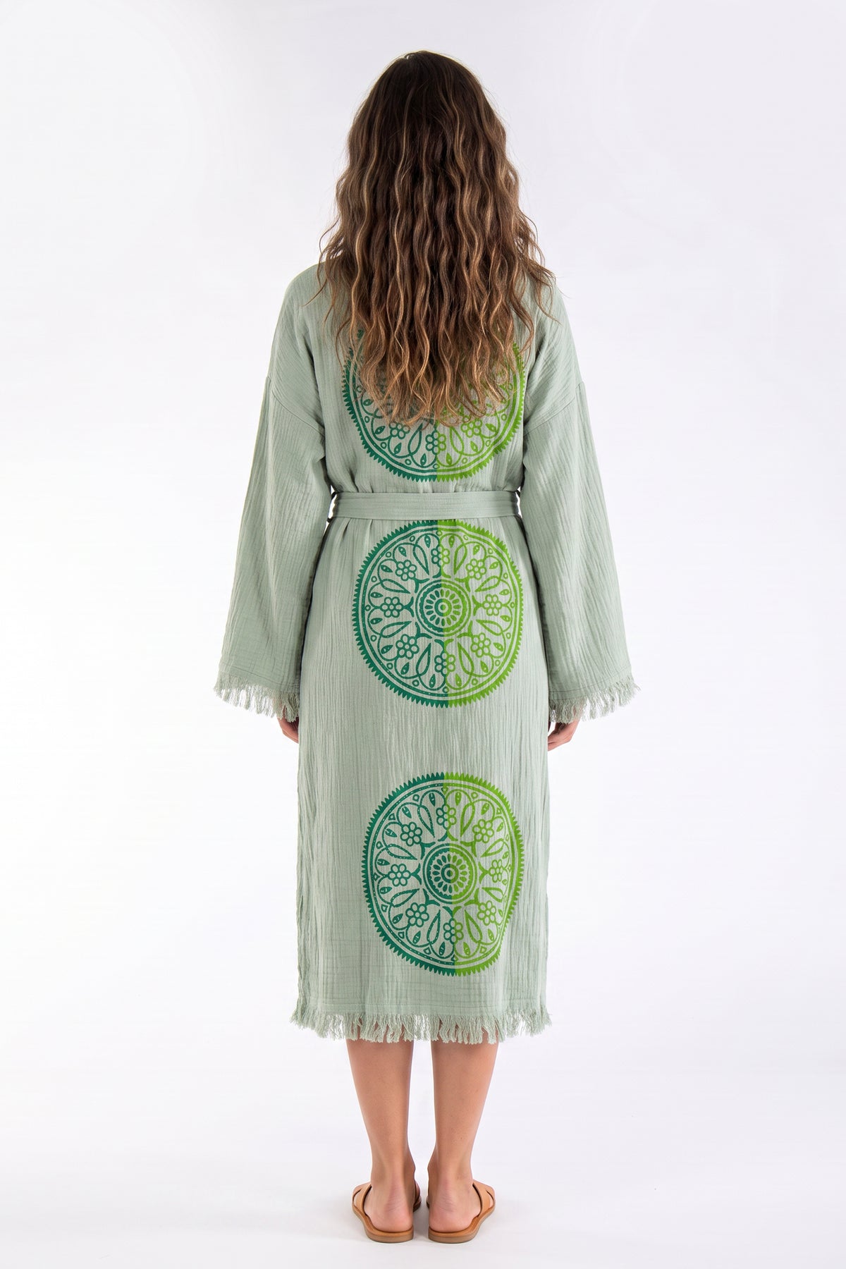 Estelle Handmade Muslin Beach Cover-Up Robe