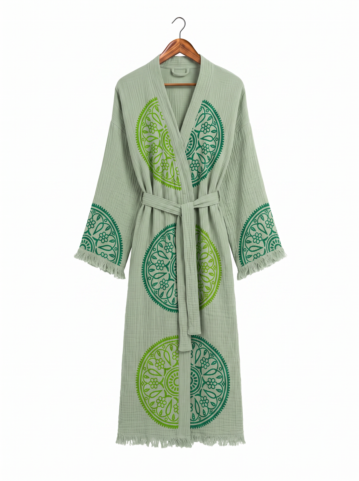 Estelle Handmade Muslin Beach Cover-Up Robe