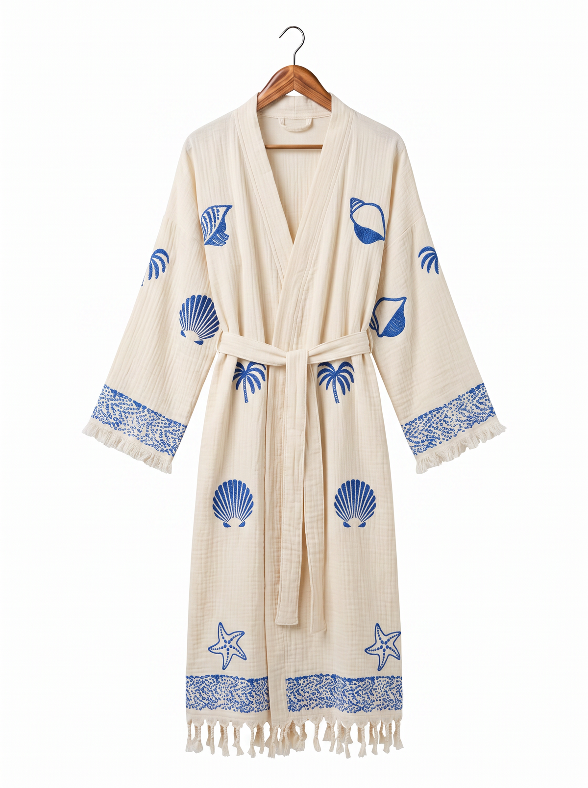 Nerina Handmade Muslin Beach Cover-Up Robe